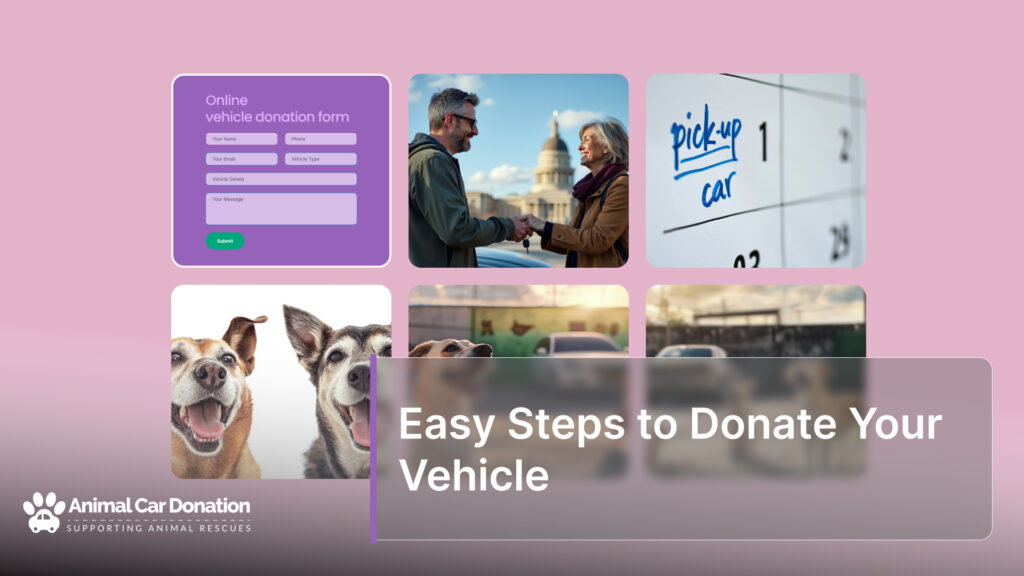 Easy Steps to Donate Your Vehicle