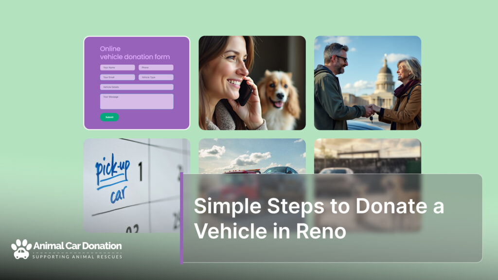 Simple Steps to Donate a Vehicle in Reno