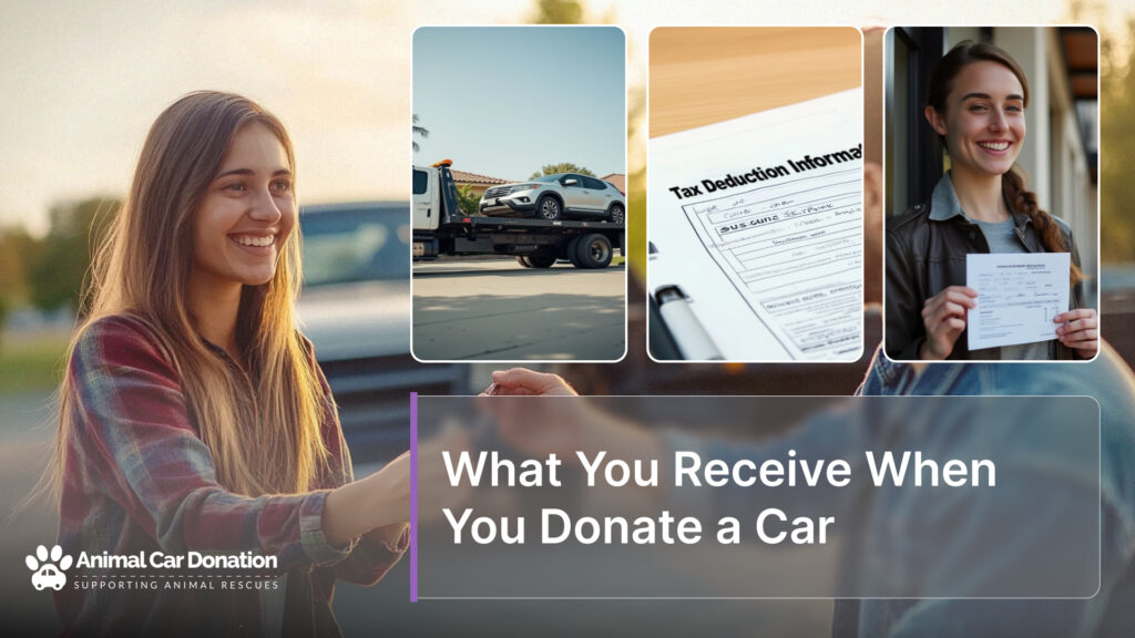 What You Receive When You Donate a Car