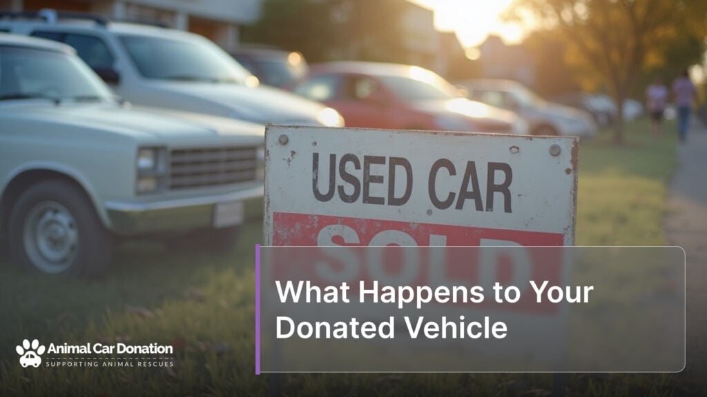 What Happens to Your Donated Vehicle