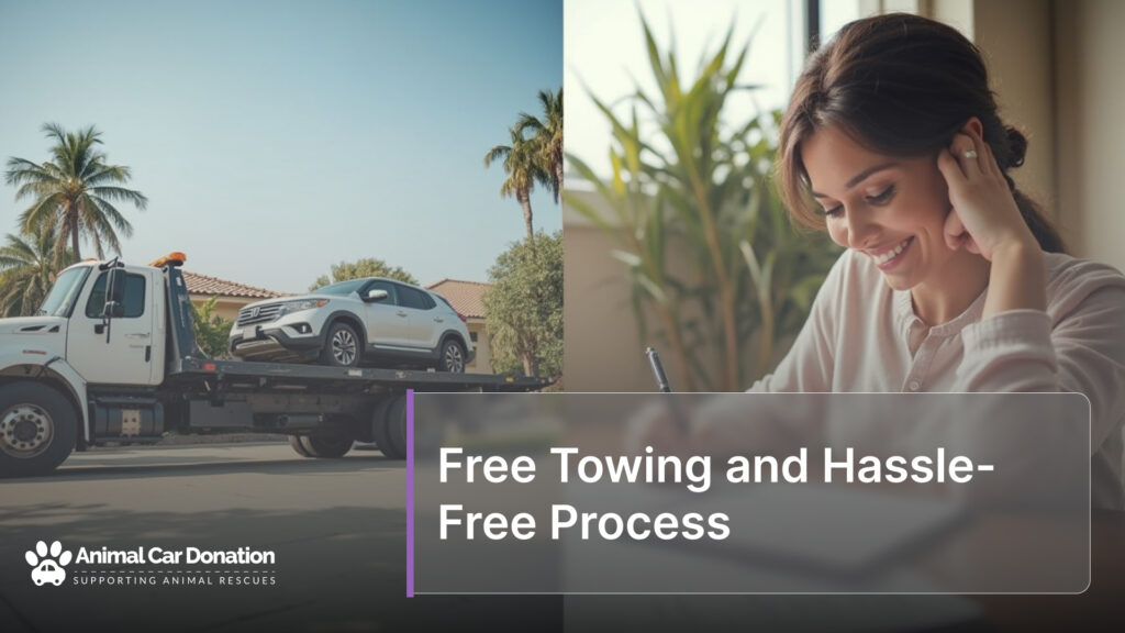 Free Towing and Hassle-Free Process