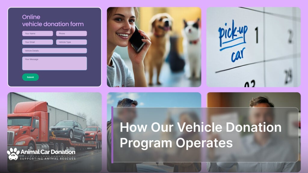 How Our Vehicle Donation Program Operates