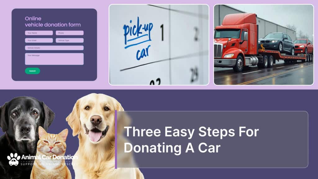 Three Easy Steps For Donating A Car