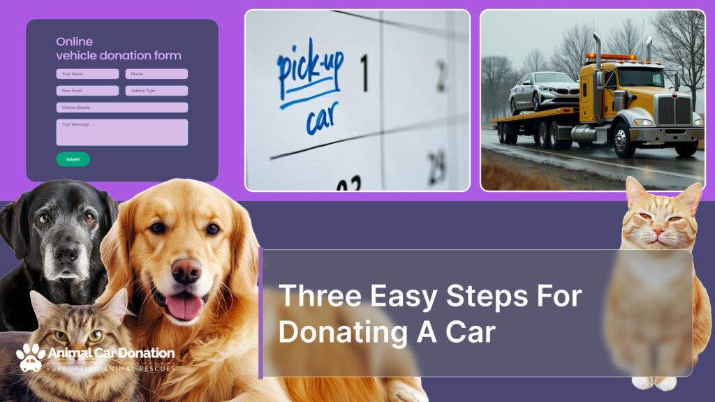 Three Easy Steps For Donating A Car