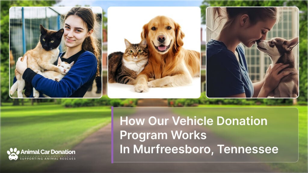 How Our Vehicle Donation Program Works In Murfreesboro, Tennessee