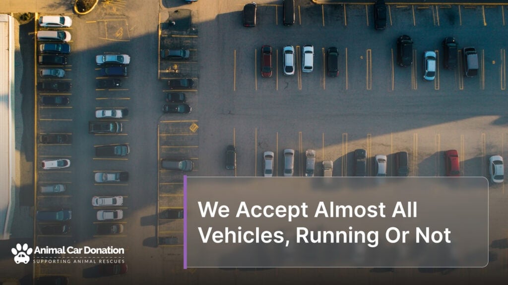 We Accept Almost All Vehicles, Running Or Not