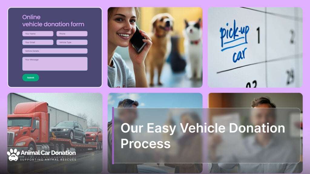 Our Easy Vehicle Donation Process