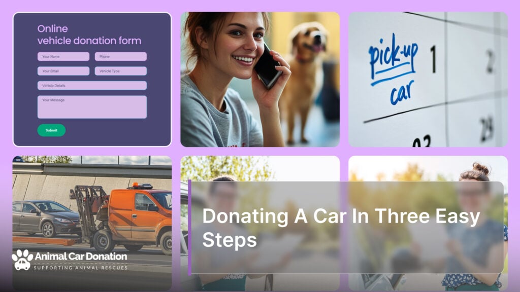 Donating A Car In Three Easy Steps