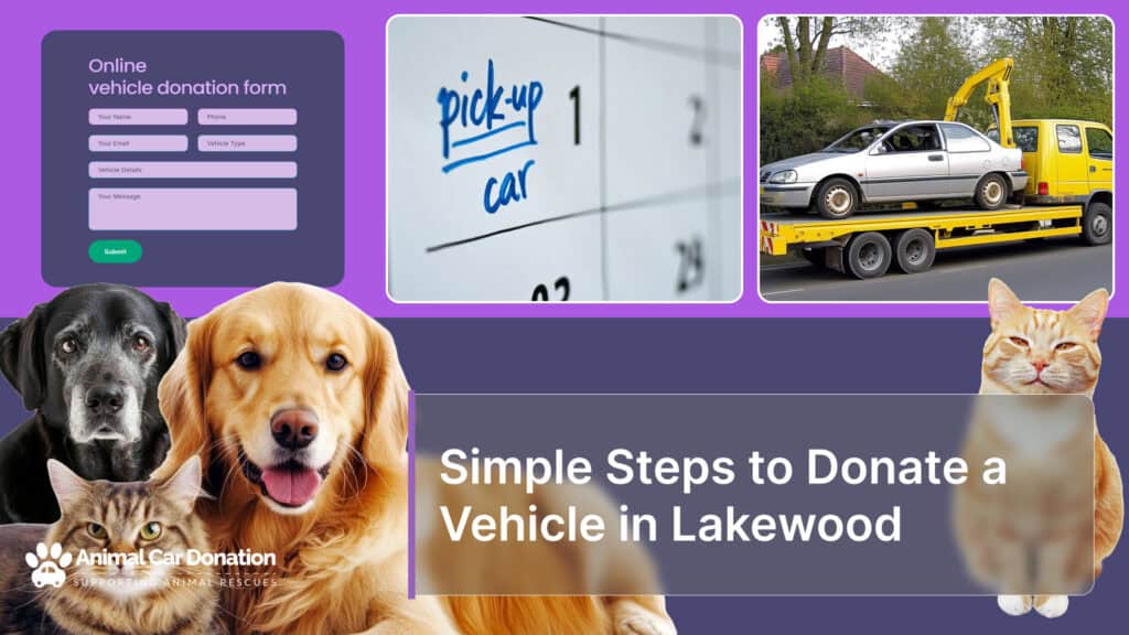 Simple Steps to Donate a Vehicle in Lakewood