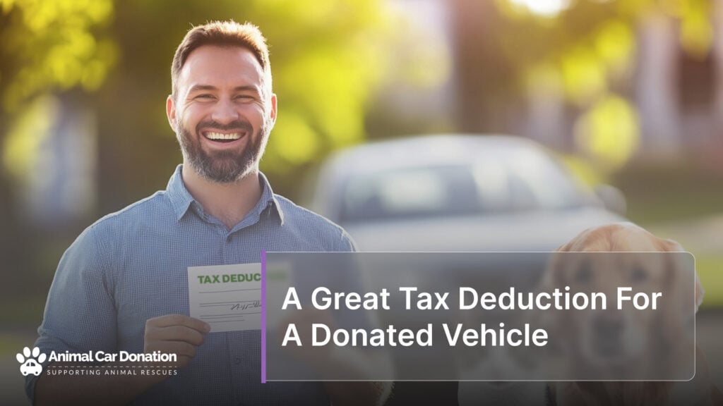 A Great Tax Deduction For A Donated Vehicle