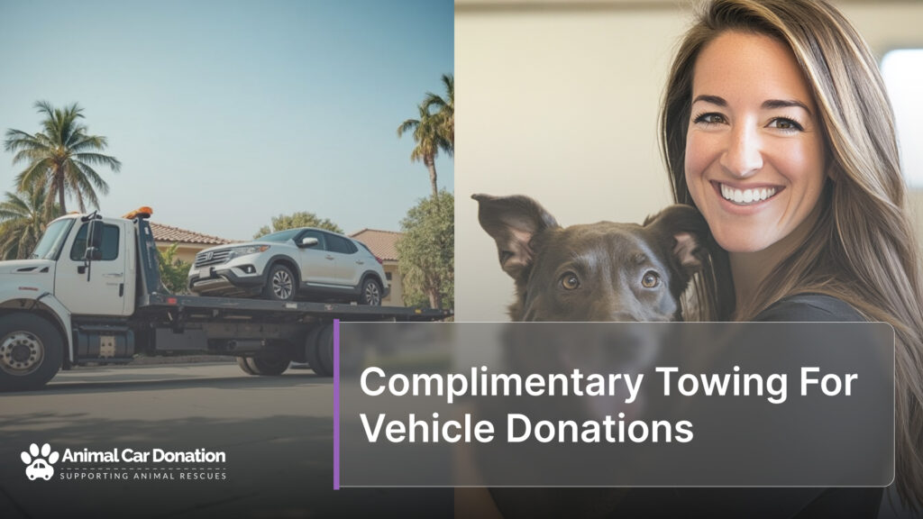 Complimentary Towing For Vehicle Donations