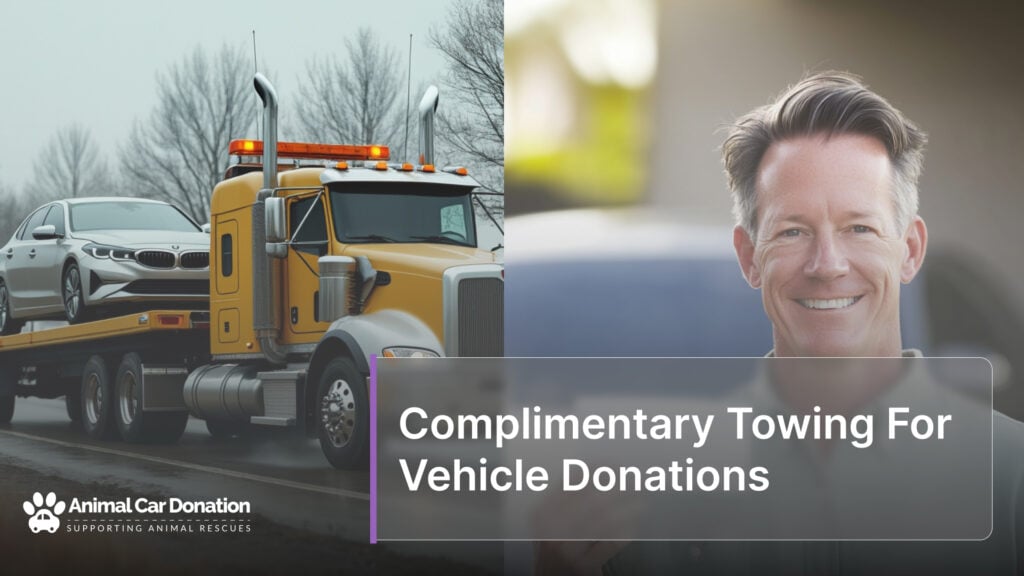 Complimentary Towing For Vehicle Donations