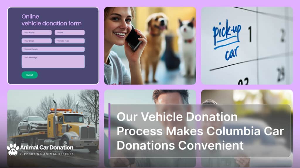 Our Vehicle Donation Process Makes Columbia Car Donations Convenient