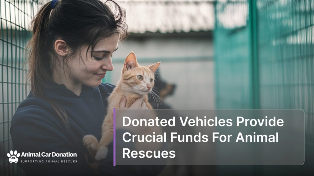 Donated Vehicles Provide Crucial Funds For Animal Rescues