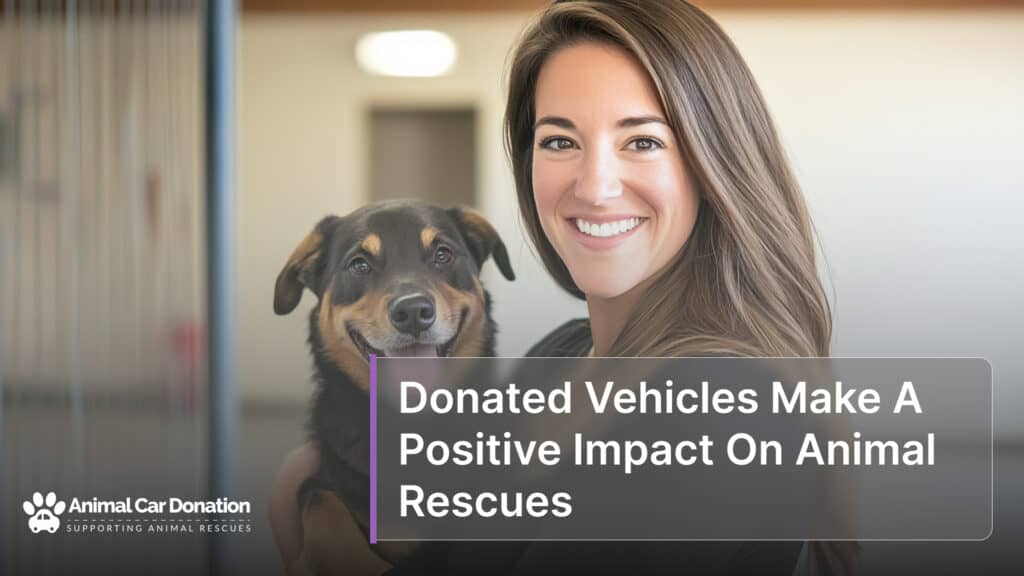 Donated Vehicles Make A Positive Impact On Animal Rescues