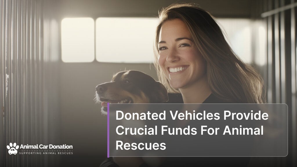 Donated Vehicles Provide Crucial Funds For Animal Rescues