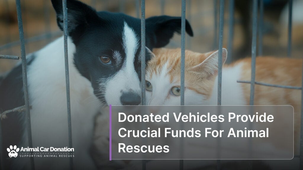 Donated Vehicles Provide Crucial Funds For Animal Rescues