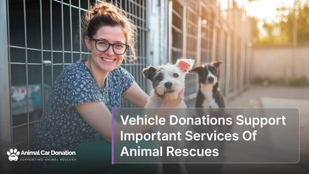 Vehicle Donations Support Important Services Of Animal Rescues