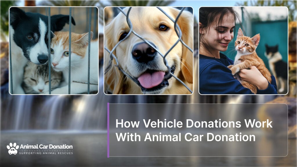 How Vehicle Donations Work With Animal Car Donation