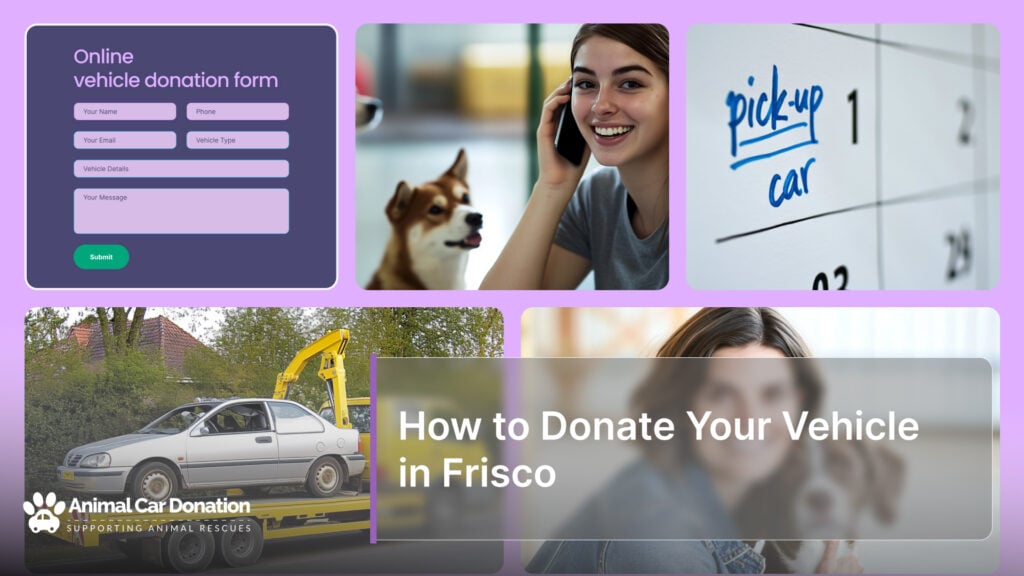 How to Donate Your Vehicle in Frisco