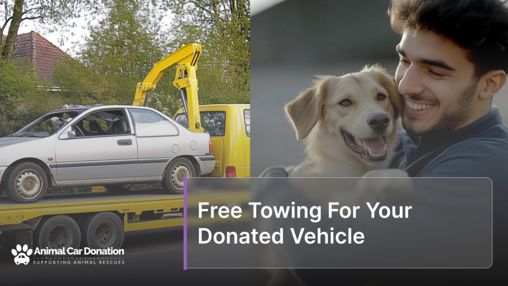 Free Towing For Your Donated Vehicle