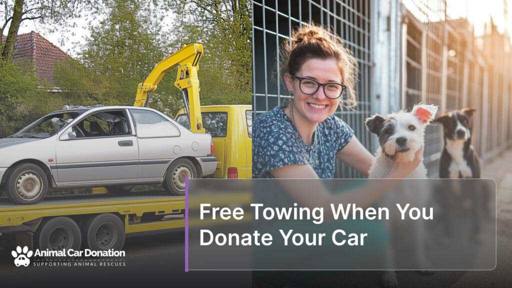 Free Towing When You Donate Your Car