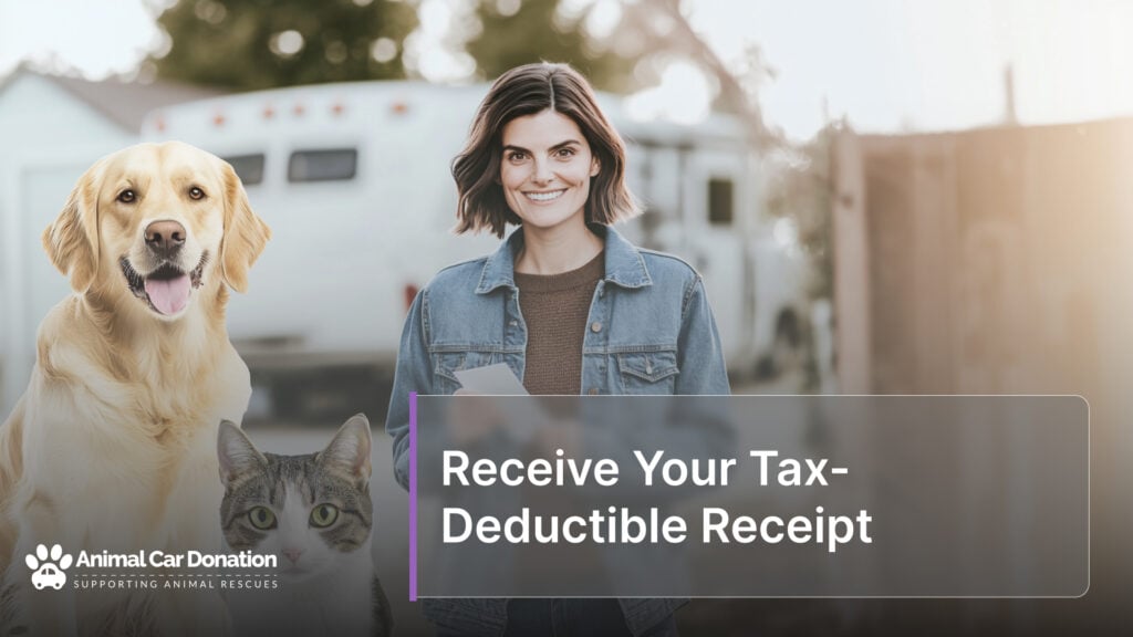 Receive Your Tax-Deductible Receipt