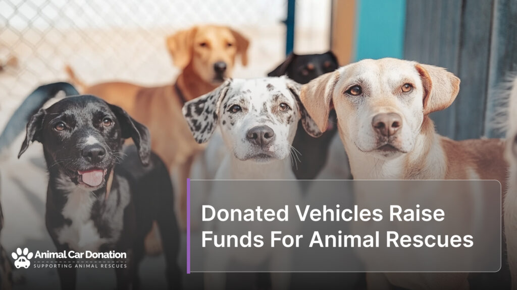 Donated Vehicles Raise Funds For Animal Rescues