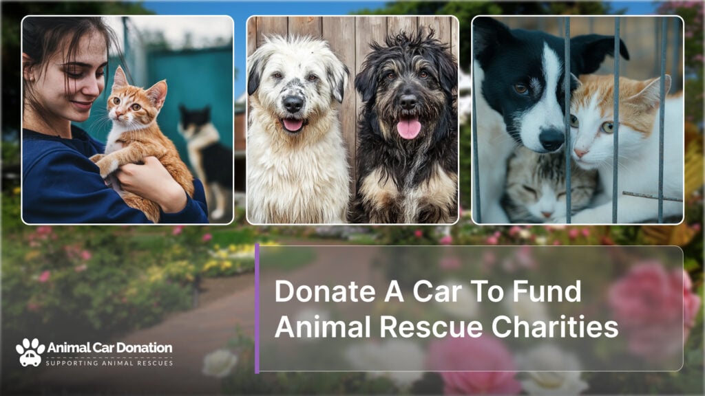 Donate A Car To Fund Animal Rescue Charities