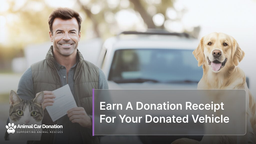 Earn A Donation Receipt For Your Donated Vehicle