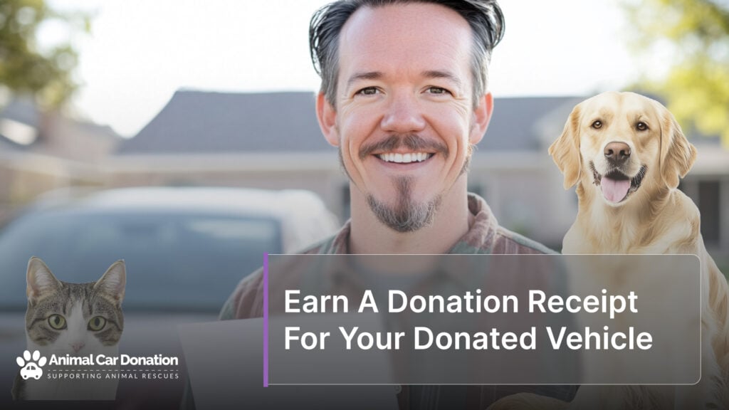 Earn A Donation Receipt For Your Donated Vehicle