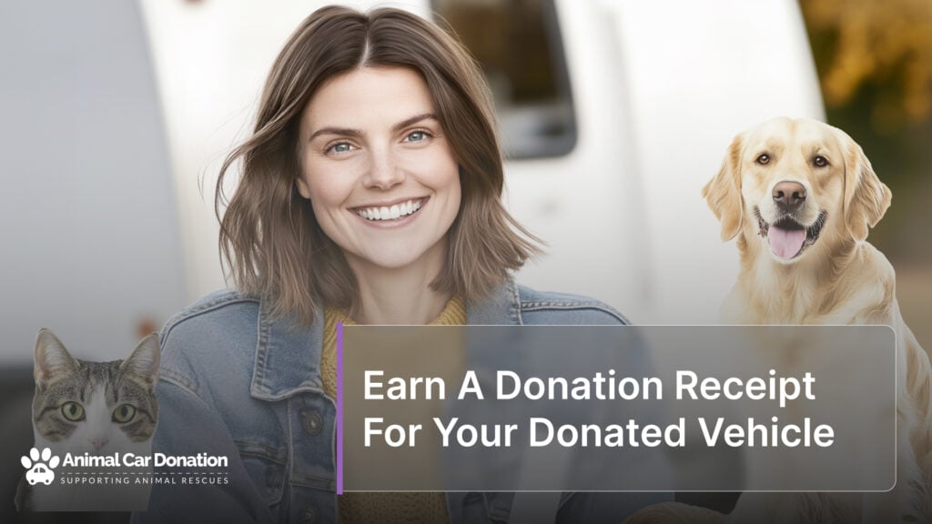 Earn A Donation Receipt For Your Donated Vehicle