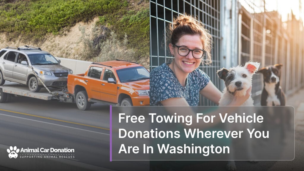 Free Towing For Vehicle Donations Wherever You Are In Washington