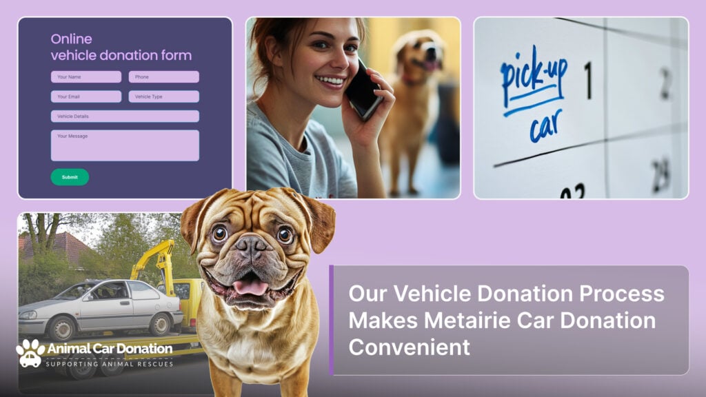 Our Vehicle Donation Process Makes Metairie Car Donation Convenient