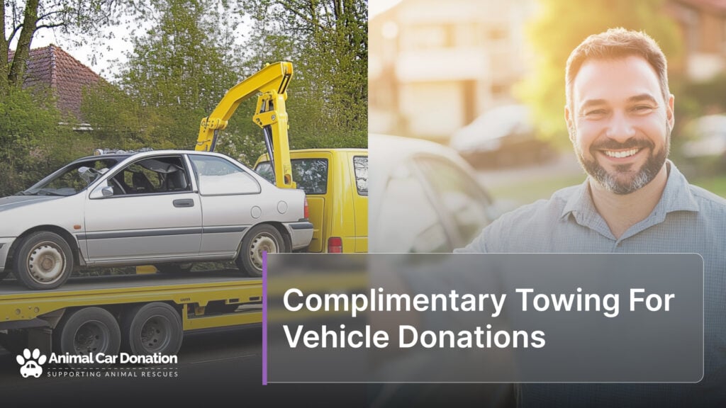 Complimentary Towing For Vehicle Donations