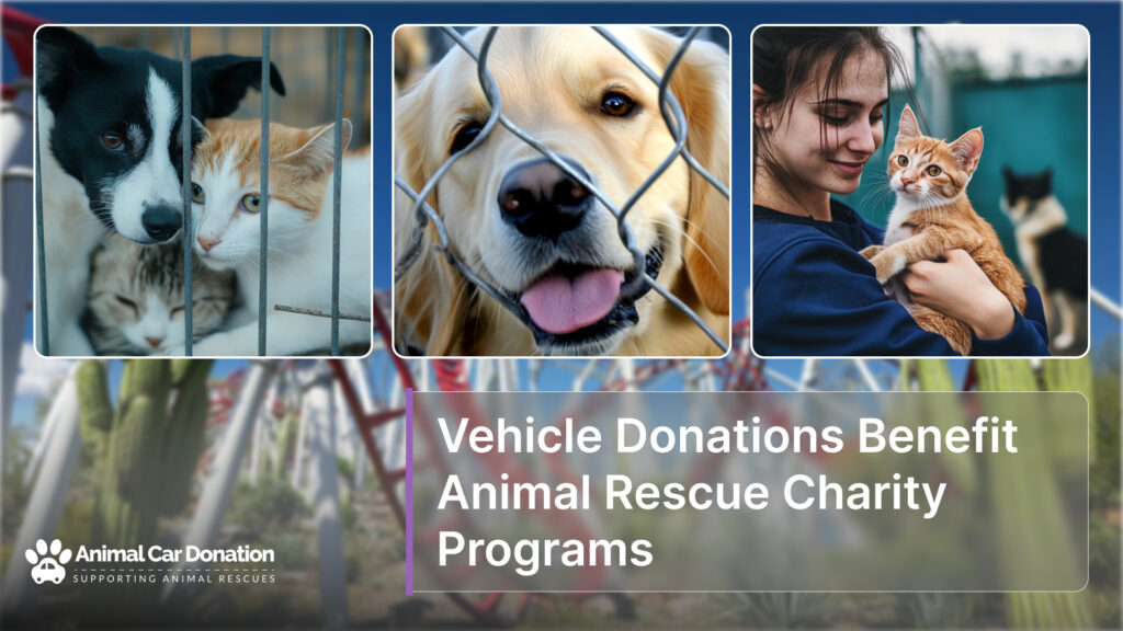 Vehicle Donations Benefit Animal Rescue Charity Programs