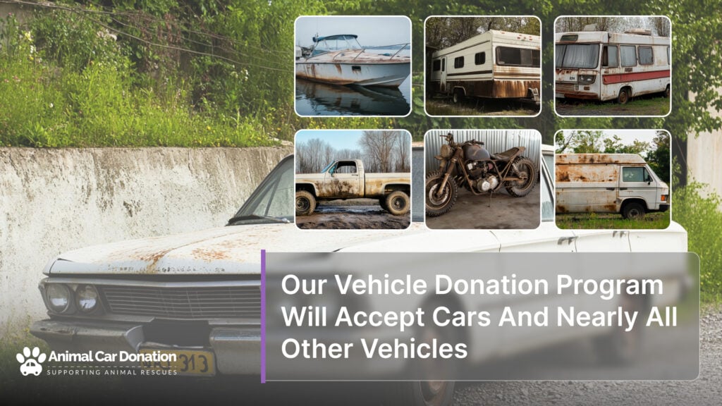 Our Vehicle Donation Program Will Accept Cars And Nearly All Other Vehicles