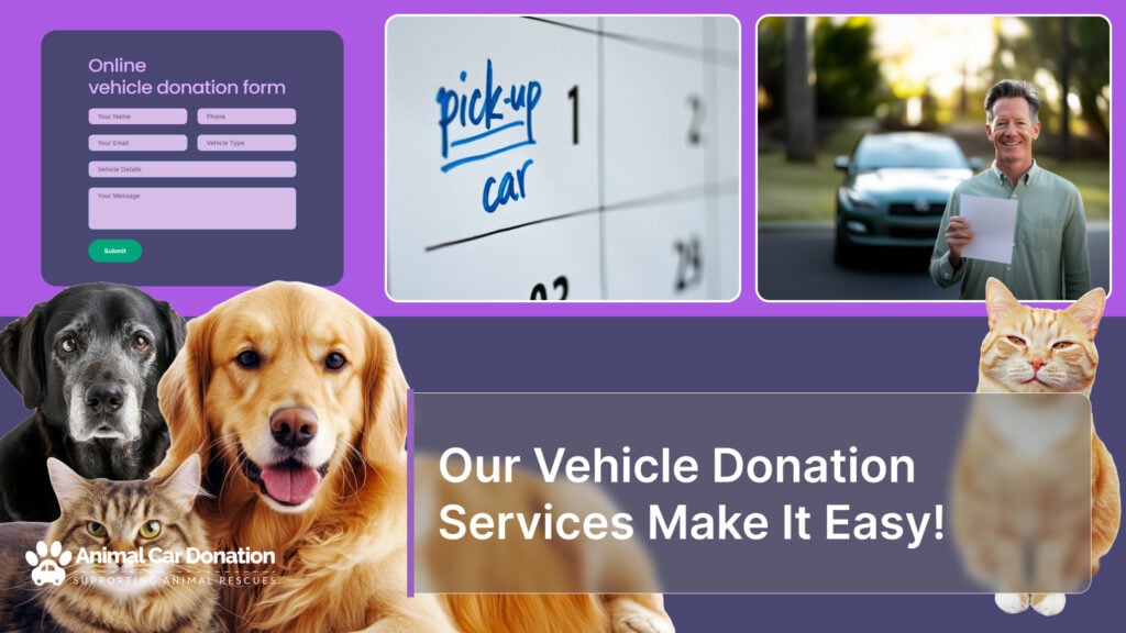 Our Vehicle Donation Services Make It Easy!