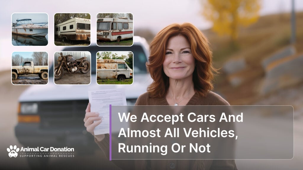 We Accept Cars And Almost All Vehicles, Running Or Not