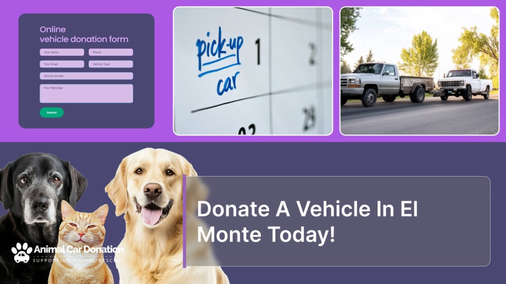 Donate A Vehicle In El Monte Today!