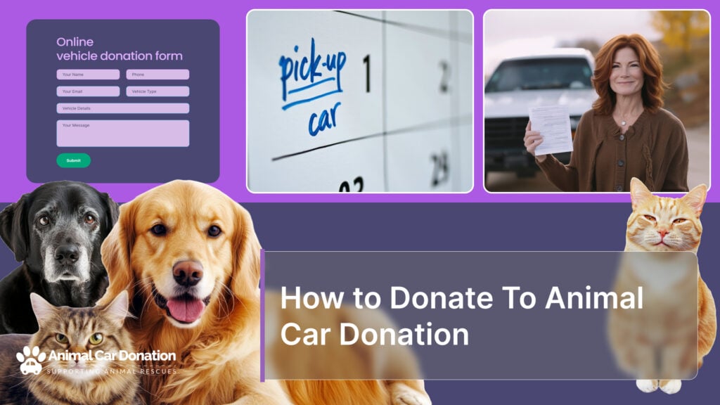 How to Donate To Animal Car Donation