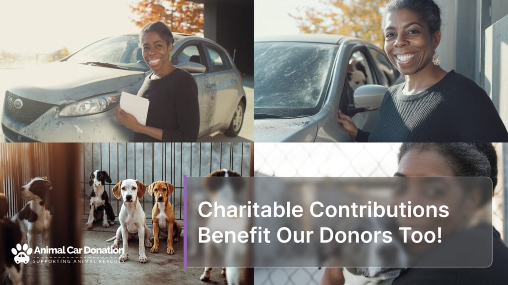 Charitable Contributions Benefit Our Donors Too!