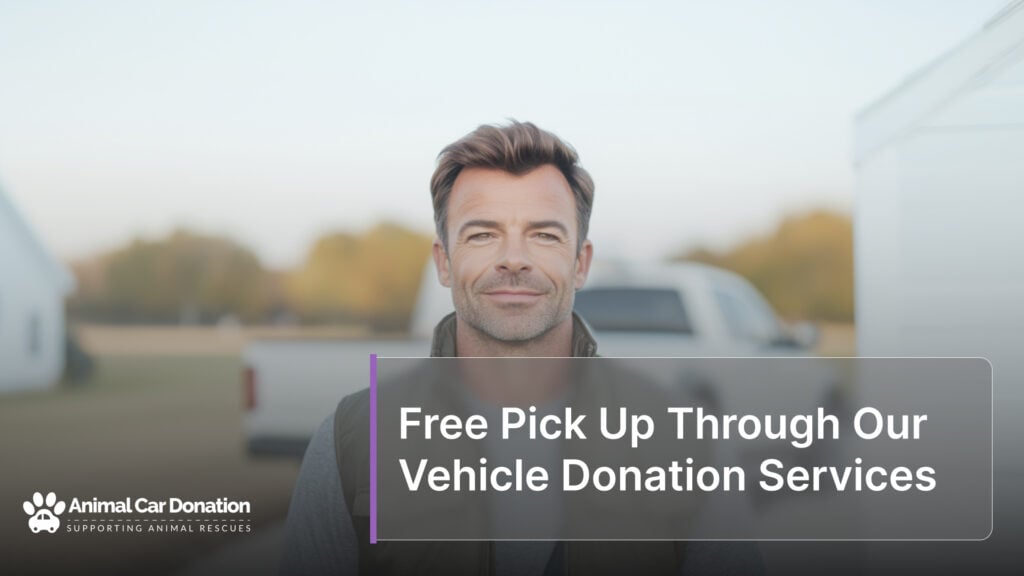 Free Pick Up Through Our Vehicle Donation Services