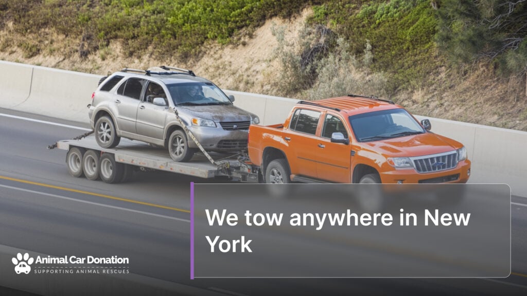 We tow anywhere in New York