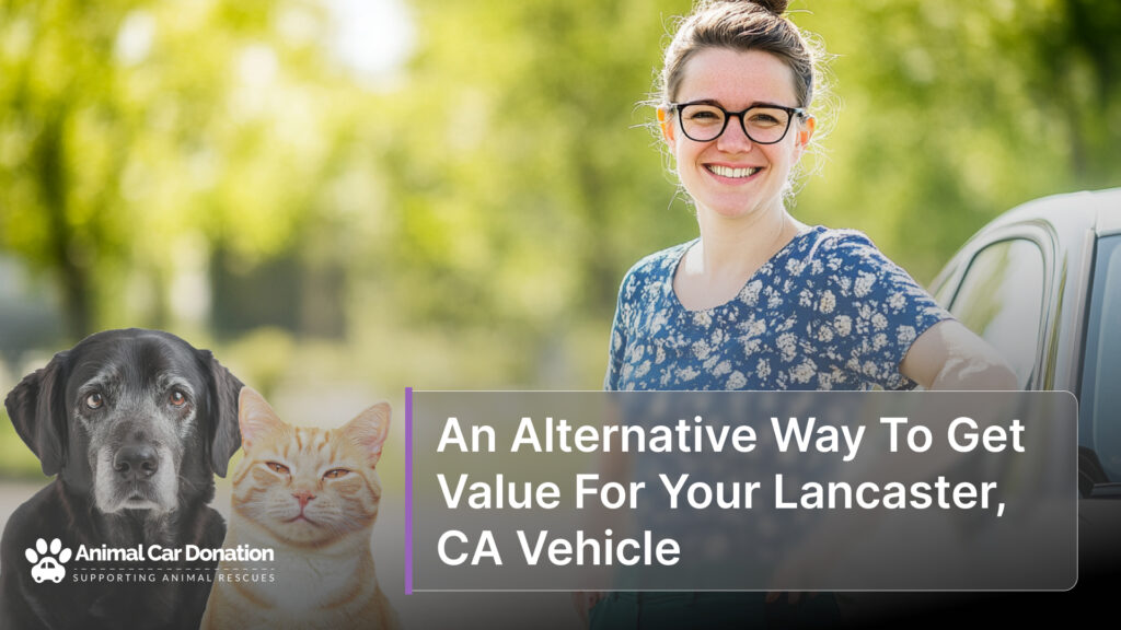 An Alternative Way To Get Value For Your Lancaster, CA Vehicle