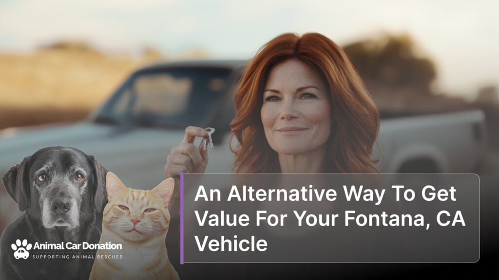 An Alternative Way To Get Value For Your Fontana, CA Vehicle