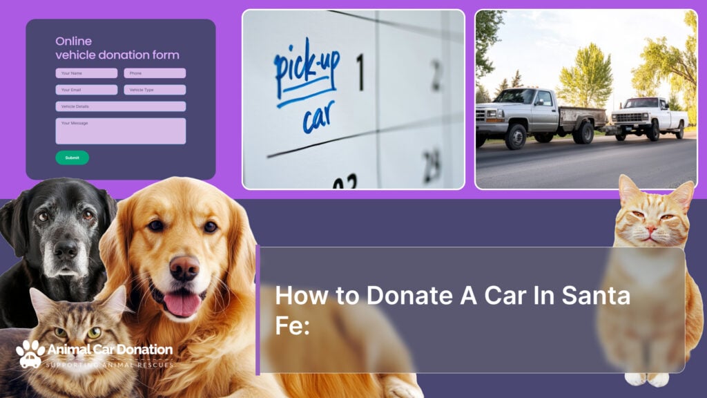 How to Donate A Car In Santa Fe