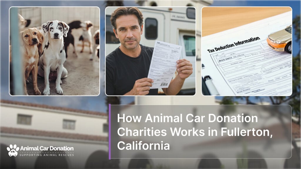 How Animal Car Donation Charities Works in Fullerton, California