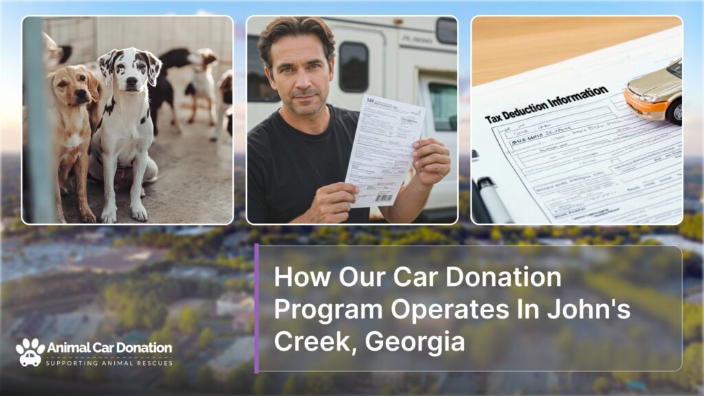 How Our Car Donation Program Operates In John's Creek, Georgia