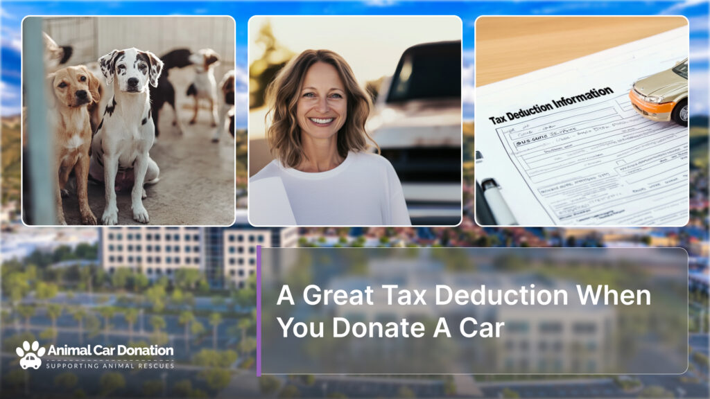 A Great Tax Deduction When You Donate A Car